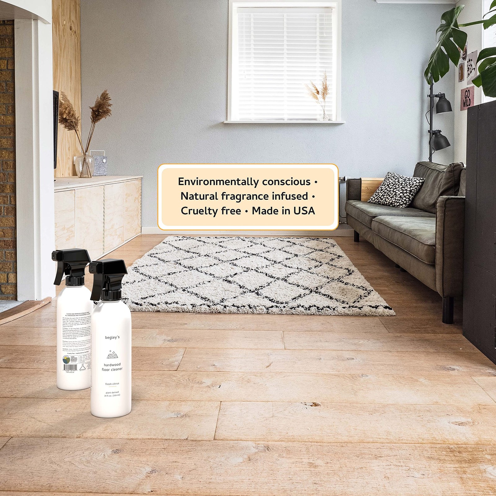 Hardwood Floor Cleaner 64oz Wooden Floor Cleaner Refill Wood Floor Cleaner Hardw