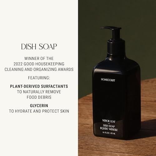 Eco-Friendly Mint Dish Soap – Non-Toxic, Safe for Pets & People, 16 oz, 2-Pack
