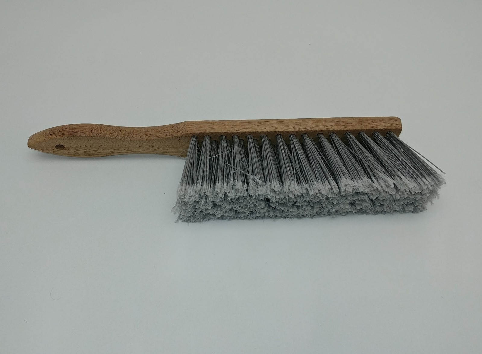 2x 7″ Bench Hand Brushes Shop Workshop Dust Car Home 14″ Overall Wood Handle