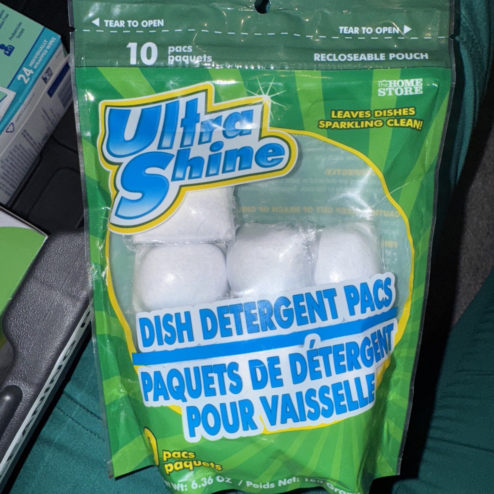 Ultra Shine Dish Detergent Pacs