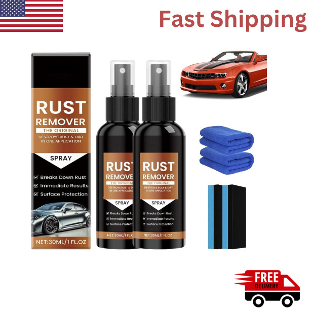 Nexa Rust Remover Spray, 2025 Upgrade Rust Remover for Metal, Car Scratch Rem