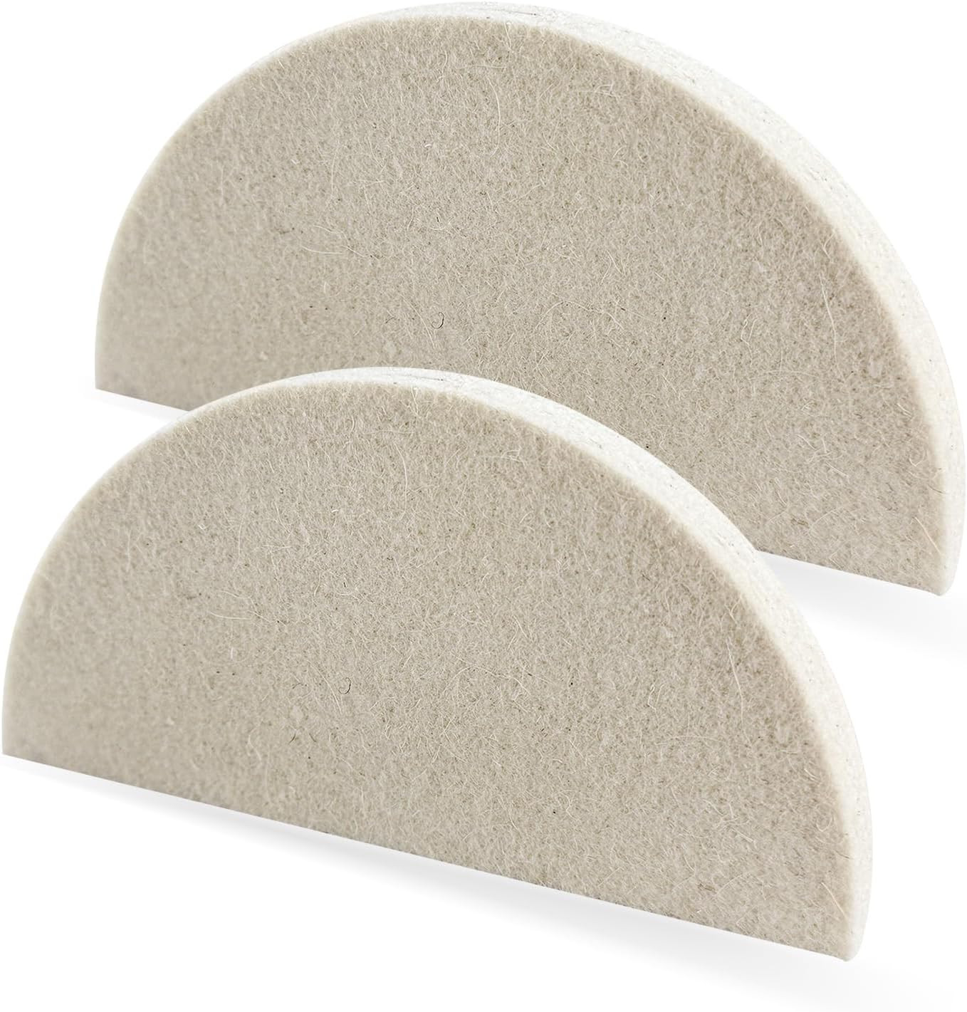 2PCS Wool Felt Squeegee Window Tint Tools, Soft Scratch Free Woolen Squeegee for