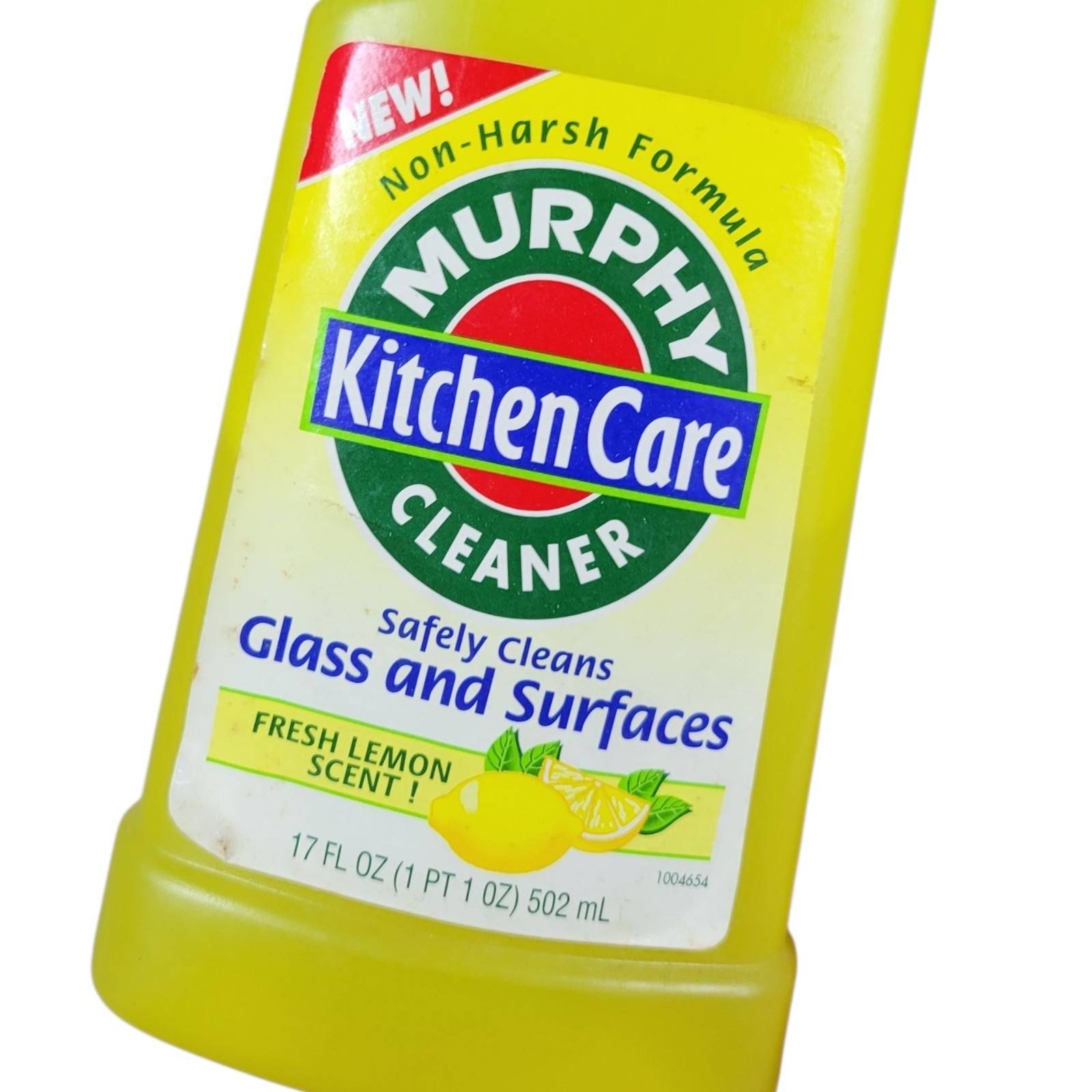 Vintage Murphy Kitchen Care Cleaner Concentrate Lemon Pour Formula Glass Surface