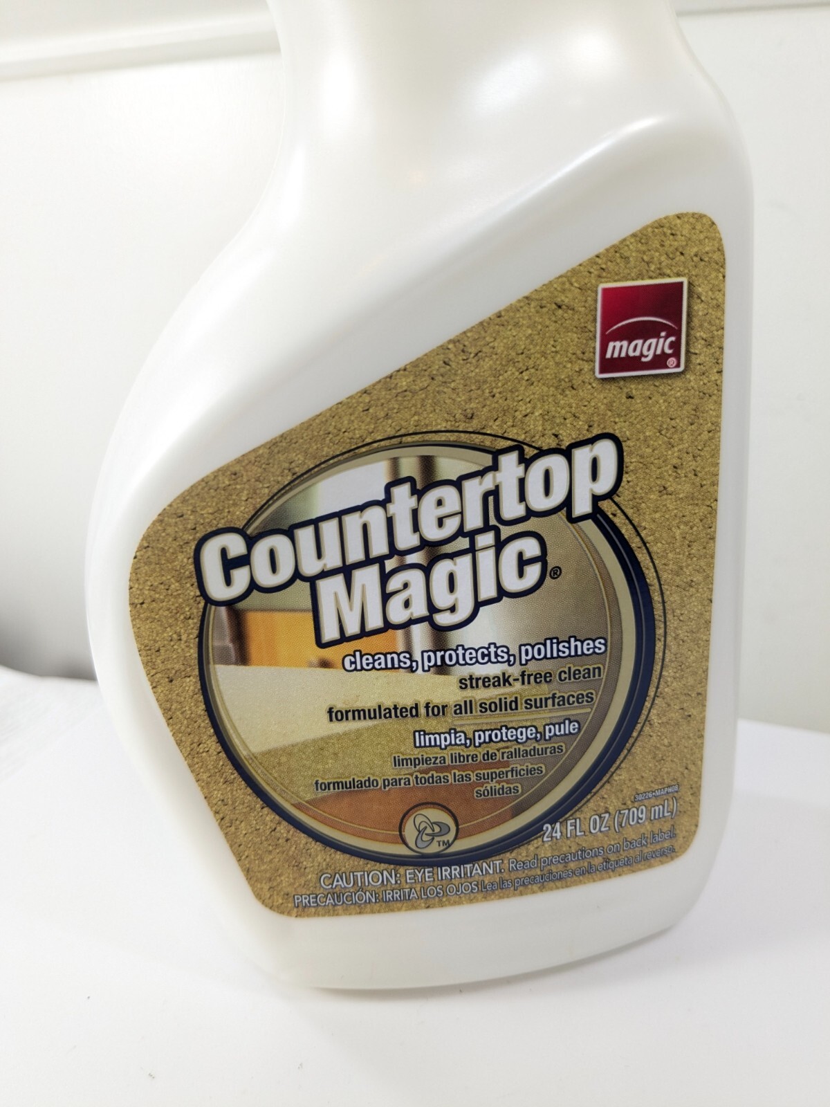 Magic Countertop Cleaner 24 oz Non-Aerosol trigger spray protect polish READ