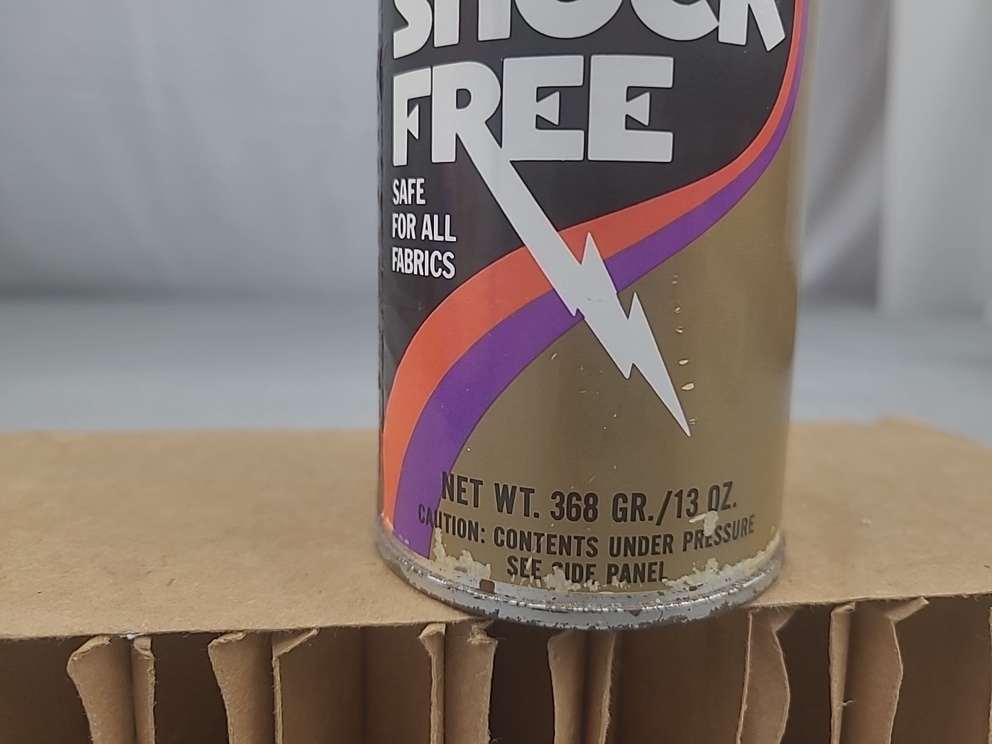 Vintage Magic shock free Aerosol Spray anti-static 13 oz. CHEM-TEL 60s 70s