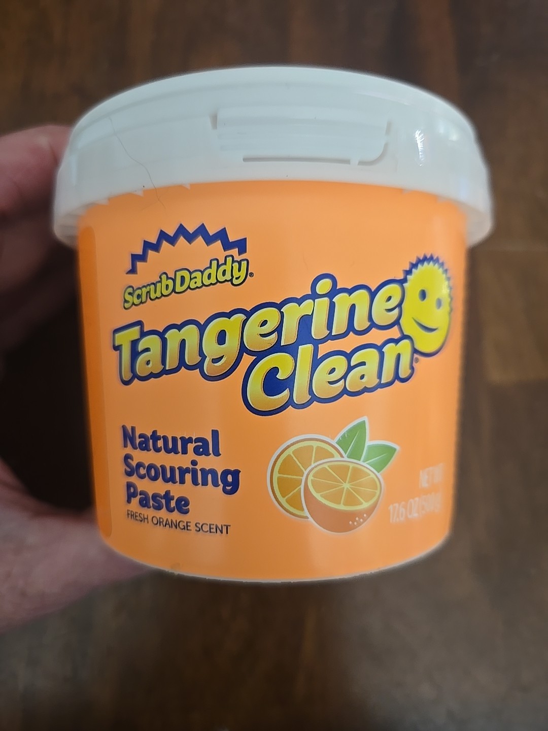 Scrub Daddy Tangerine Clean Natural Cleaning Paste 17.6oz New & Sealed