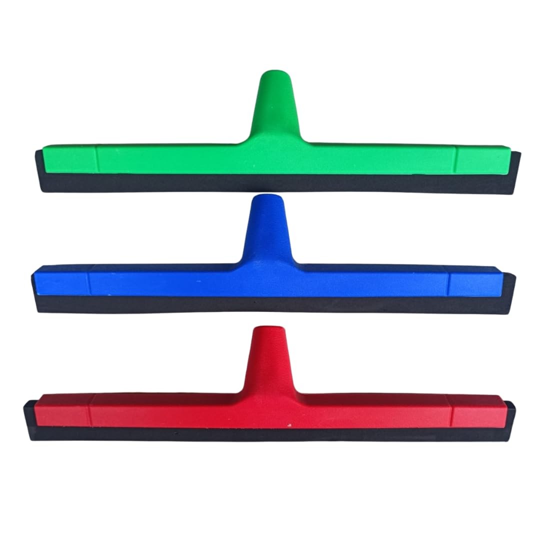 3-Pack 17” Foam Floor Squeegee Heads – Made with Recycled Plastic – EVA Foam …