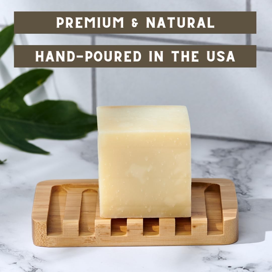 Natural Solid Dish Soap Bar, Concentrated Eco-Friendly Dishwashing Detergent,…