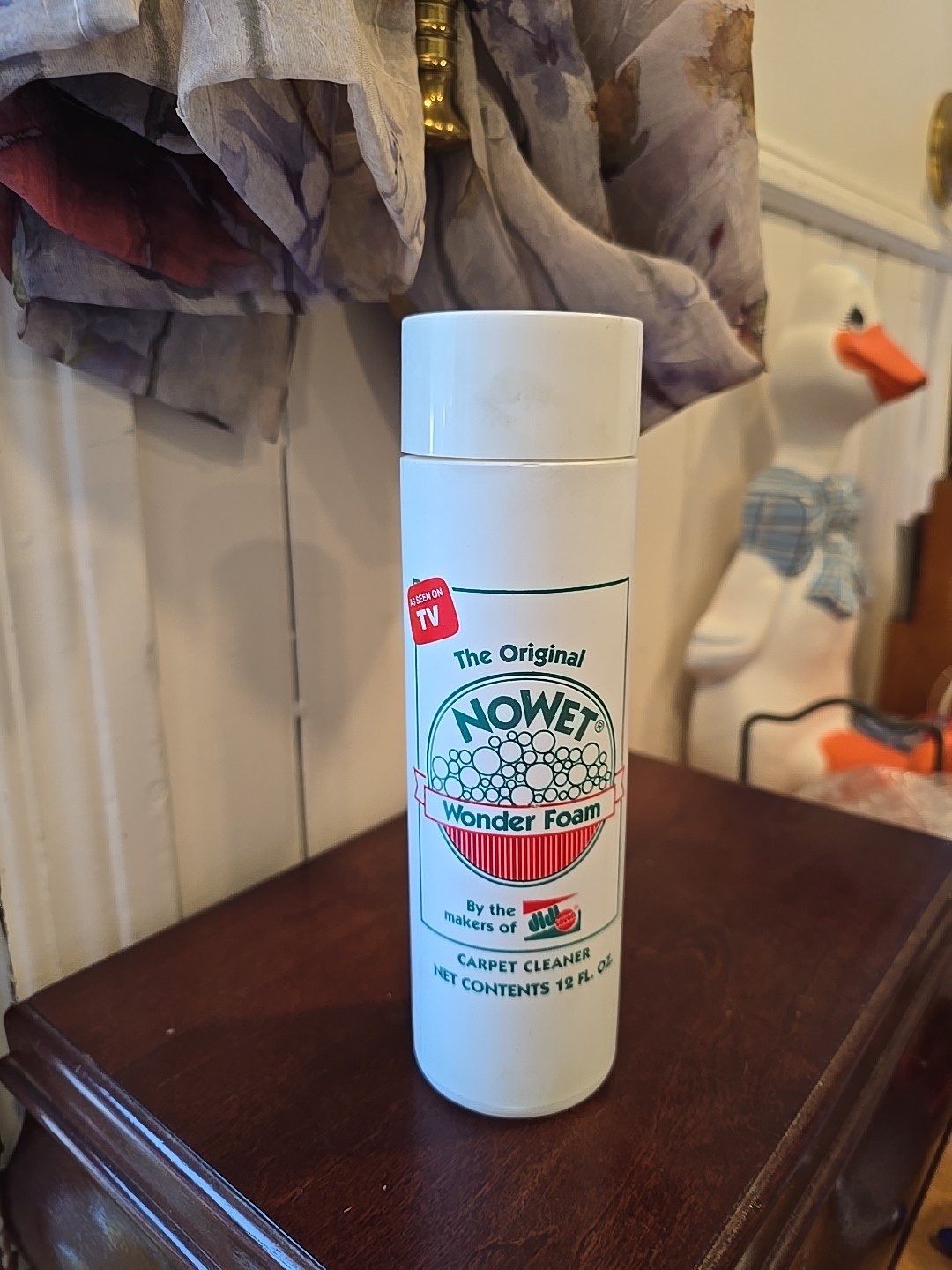Vintage didi Original NoWet Wonder Foam Carpet Upholstery Cleaner Sz 12 Oz