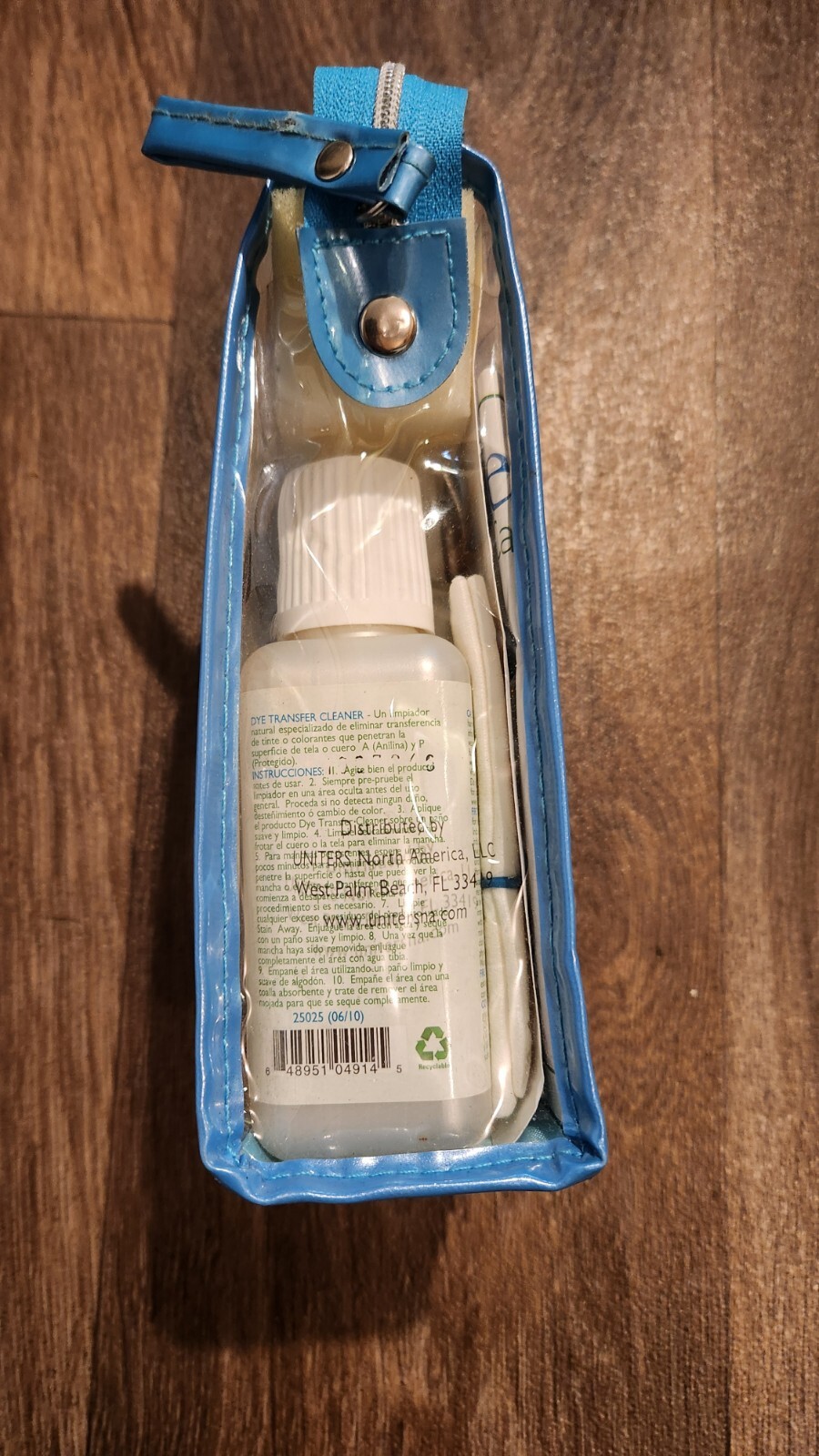 Uniters Pure Home Care Essentials Natural Cleaner Kit Stain Away LEATHER 13 Oz
