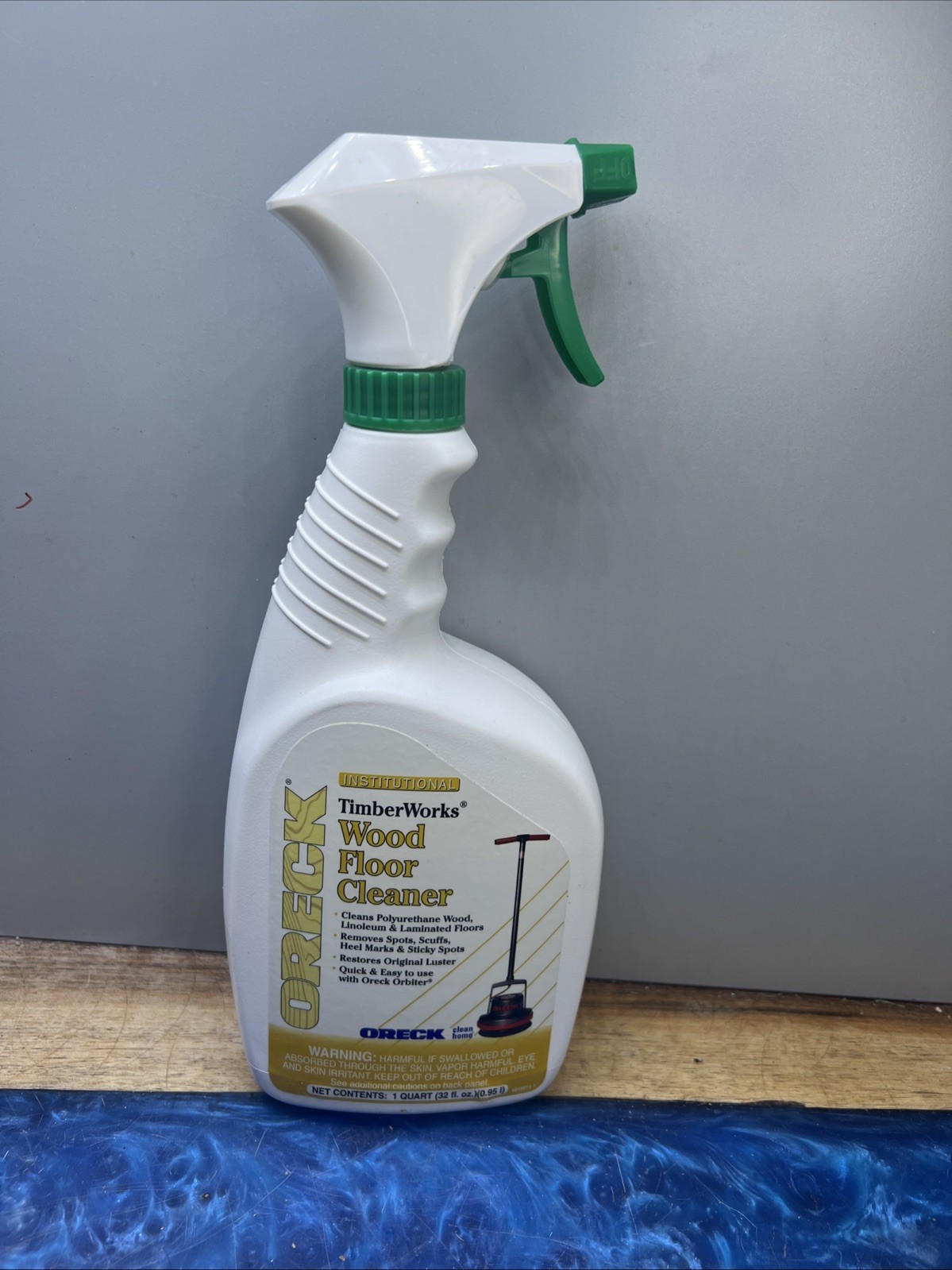 Oreck TimberWorks Wood Floor Cleaner Spray 320z Discontinued NOS Old Formula