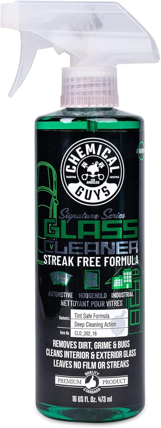 Chemical Guys Glass Cleaner Signature Series – Ammonia-Free Window and Mirror Sp
