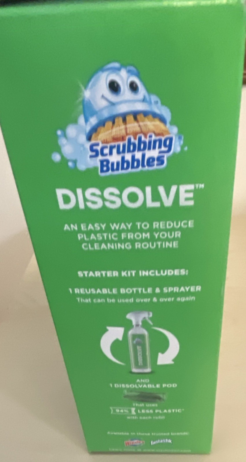Scrubbing Bubbles Bathroom Cleaner Pod Rainshower Scent Starter Kit