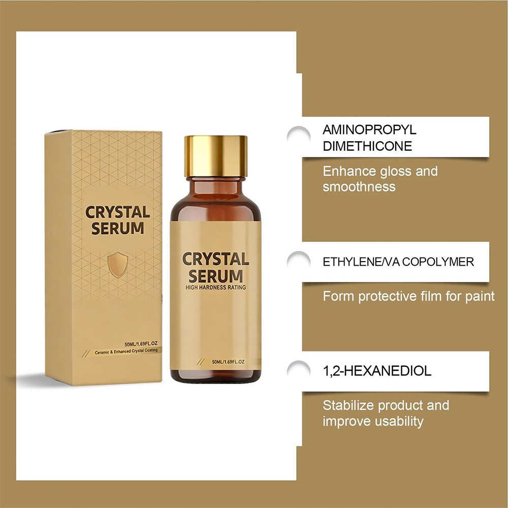 Ptz Crystal Serum – Advanced Graphene Ceramic Coating for Cars Enhanced 1PC/50ml