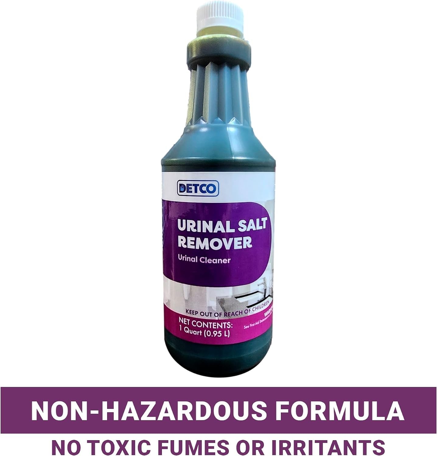 Non-Toxic Urinal Salt Remover – Industrial Strength Cleaning