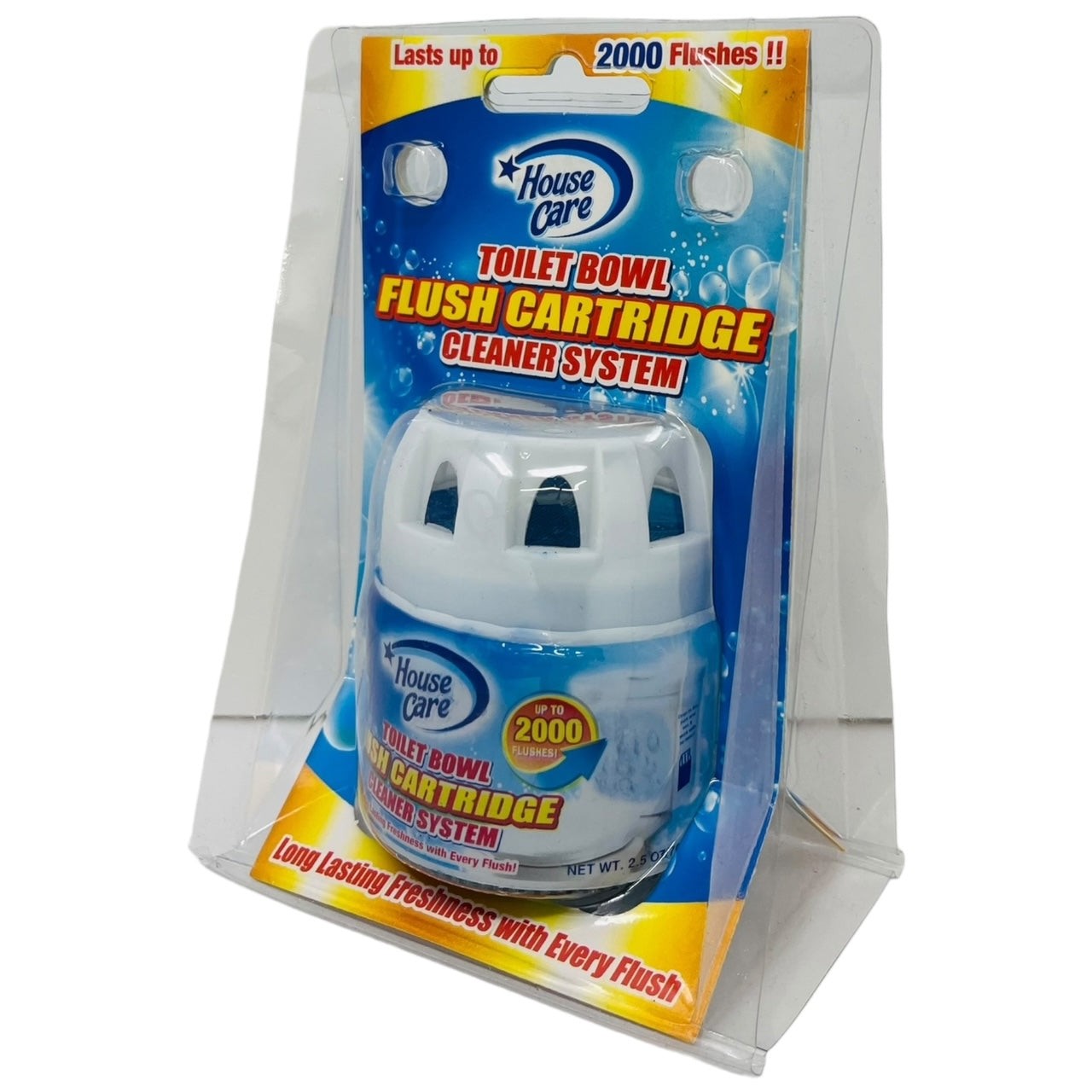 Toilet Bowl Flush Cartridge Cleaner System Lasts Up To 2000 Flushes (Pack of 6)