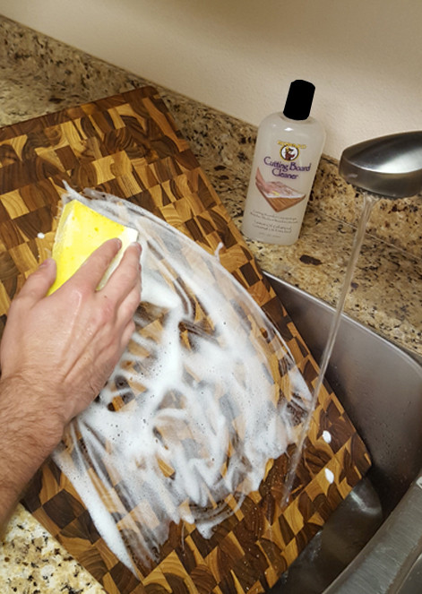 2 BOTTLES – Howard Cutting Board Cleaner 12oz.