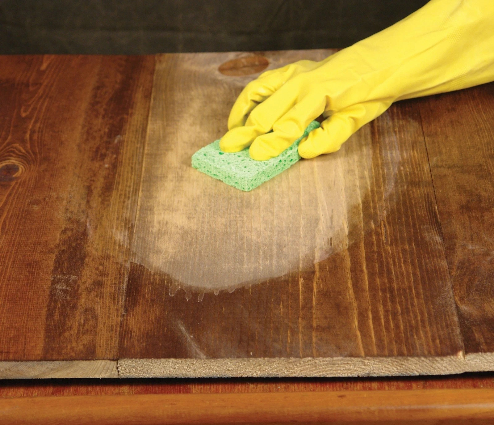 Wood Bleach Parts A and B 8 Ounce 2 Pack for Effective Stain Removal