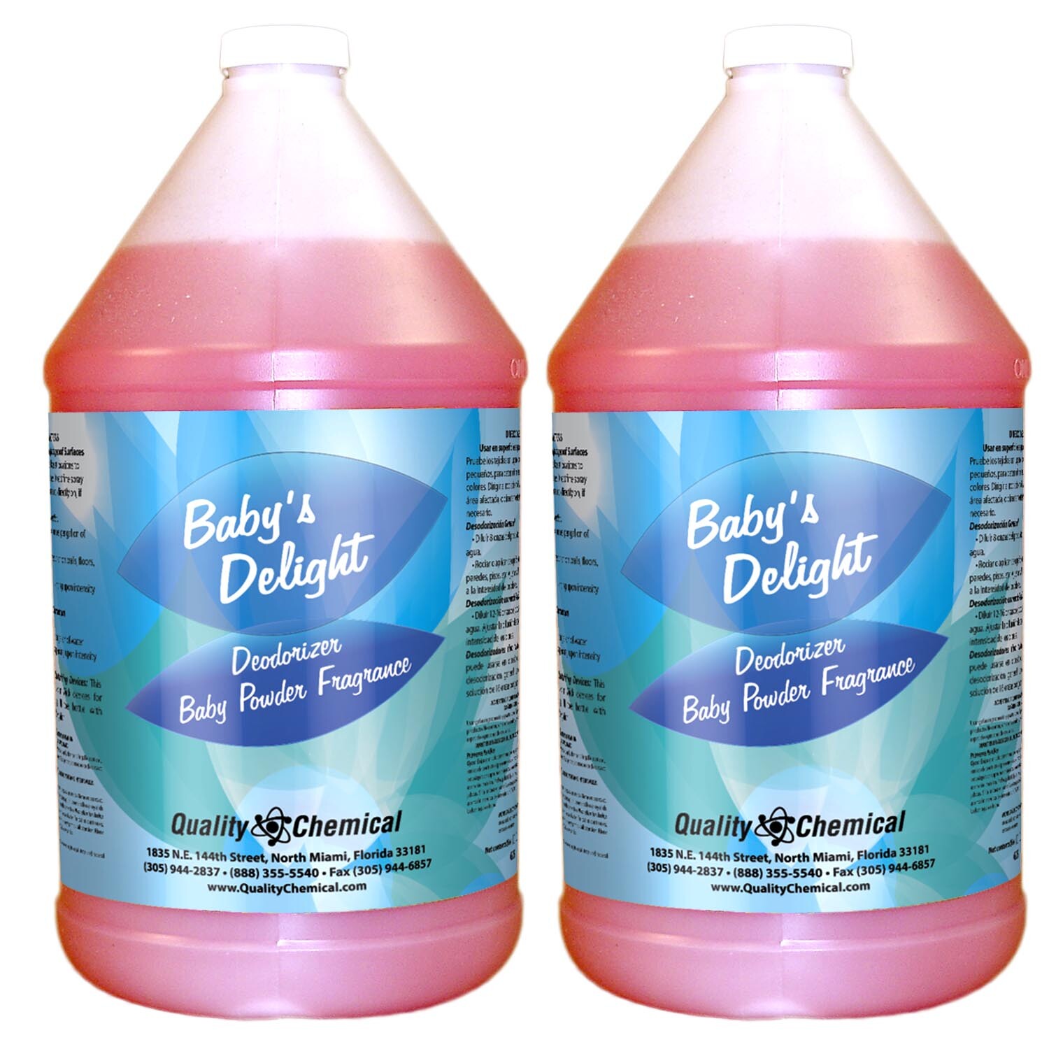 Baby’s Delight – Baby Powder – Deodorant & Odor Eliminator – 2 gallon case