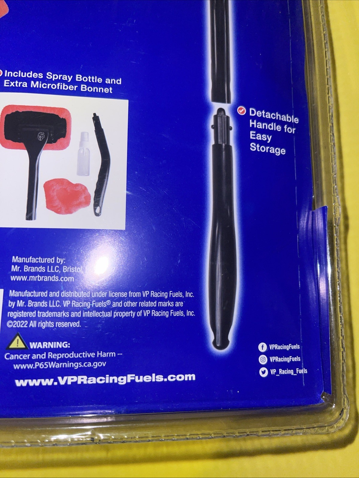 VP Racing Microfiber Car Windshield Cleaning Towel Kit NIB With Spray Bottle