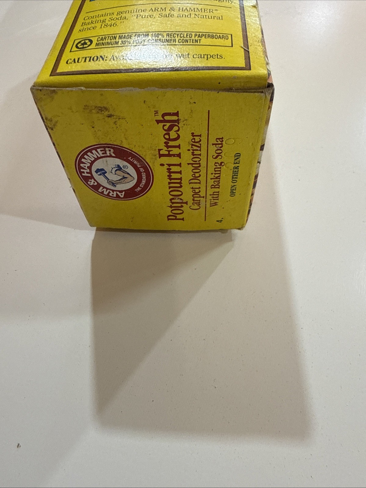 Vintage 1994 Arm & Hammer Potpourri Fresh Carpet Deodorizer Vanilla Meadows