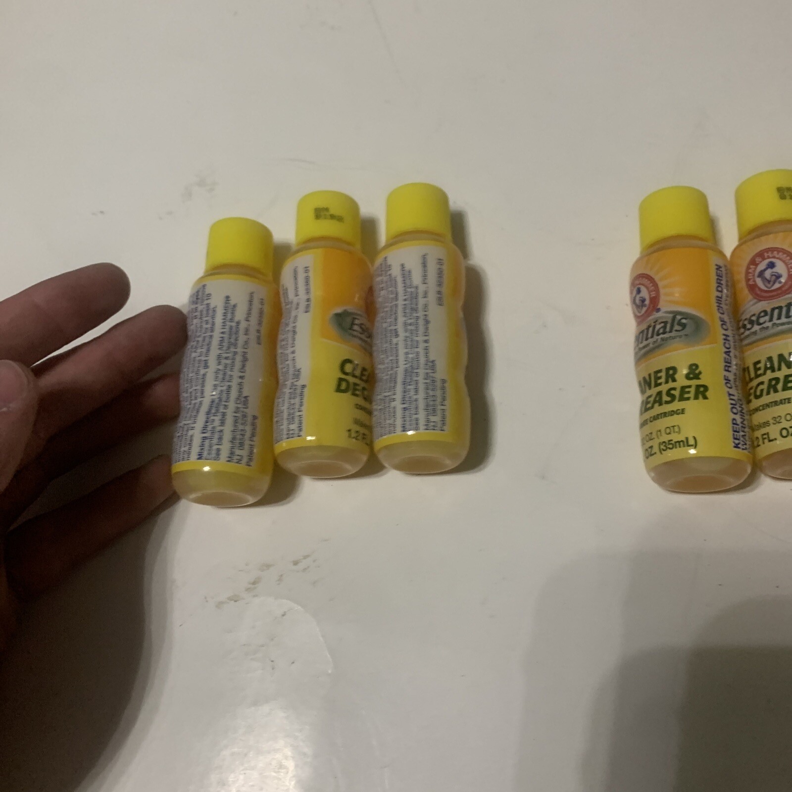 Arm & Hammer Essentials Cleaner & Degreaser Refill Concentrate Lot Of 6 New