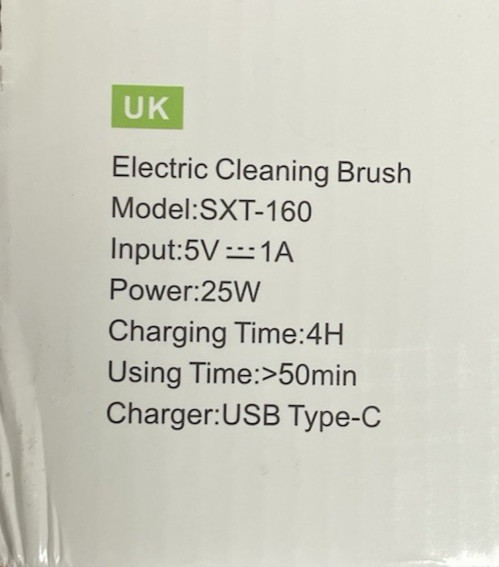 9 in 1 Electric Spin Scrubber Cordless Bathtub Power Scrubber Cleaning Brush 25W