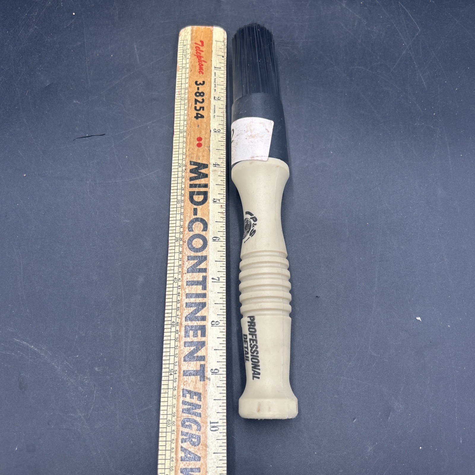 P & S Professional Detail Products Wheel Parts Cleaning Brush Hard 10” R5302