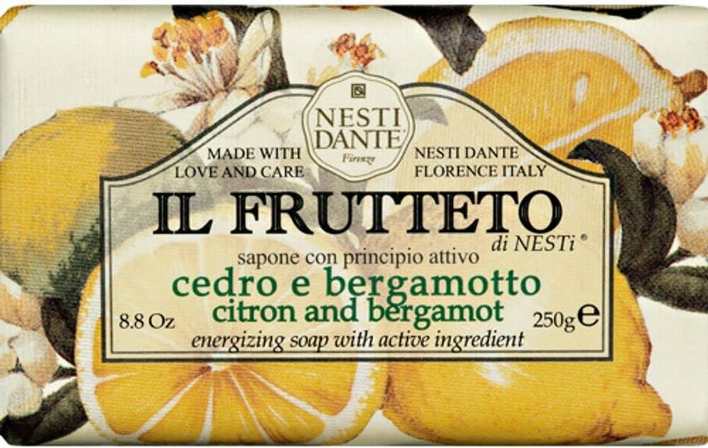 Nesti dante il frutteto Energizing soap – Citron and Bergamot, 8.8oz, 8.8 Ounce