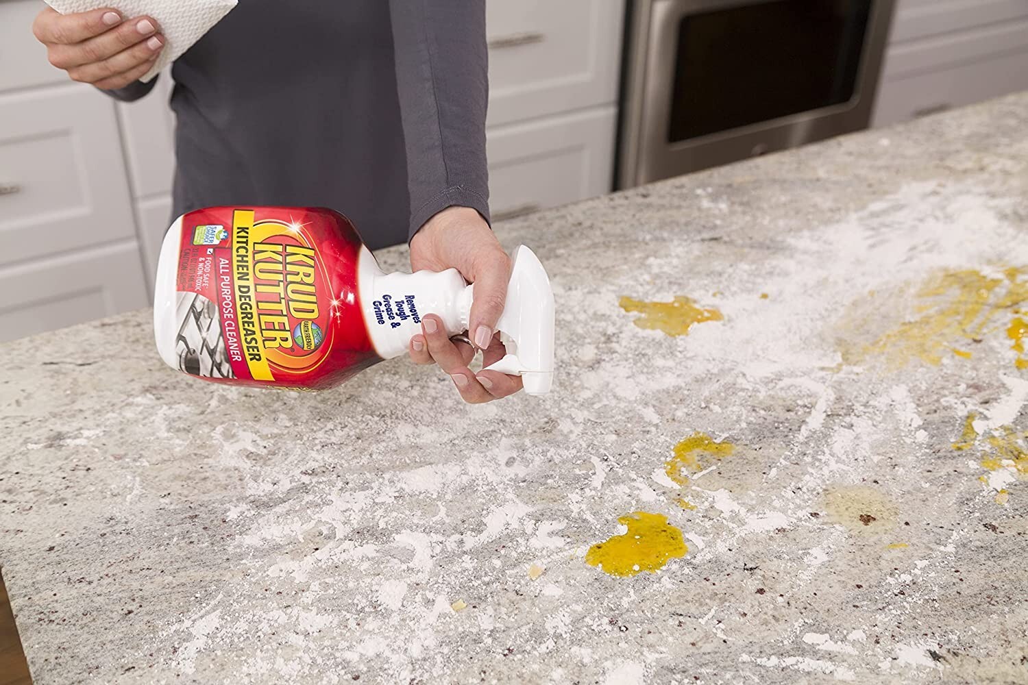 Krud Kutter 305373 Kitchen Degreaser All-Purpose Cleaner, 32 oz, 6 Pack