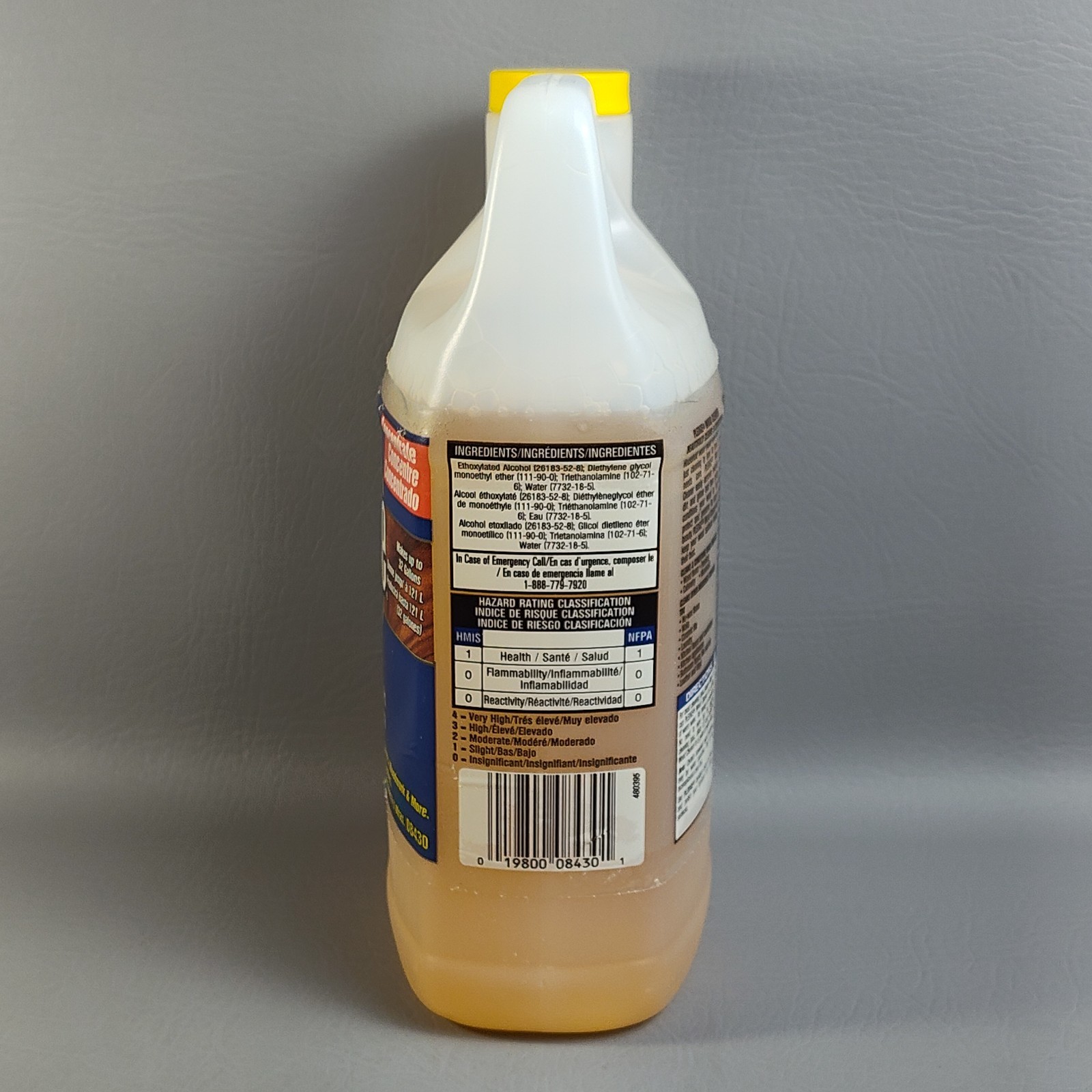Vintage Pledge Commercial Line Wood Floor Cleaner Concentrate 64 oz. 1998 RARE