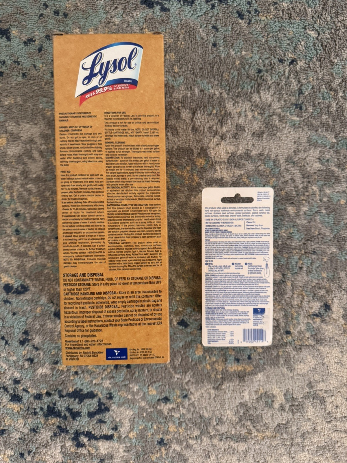 New Lysol SMART Multi-Purpose Cleaner Citrus Starter Kit & 2ct refill
