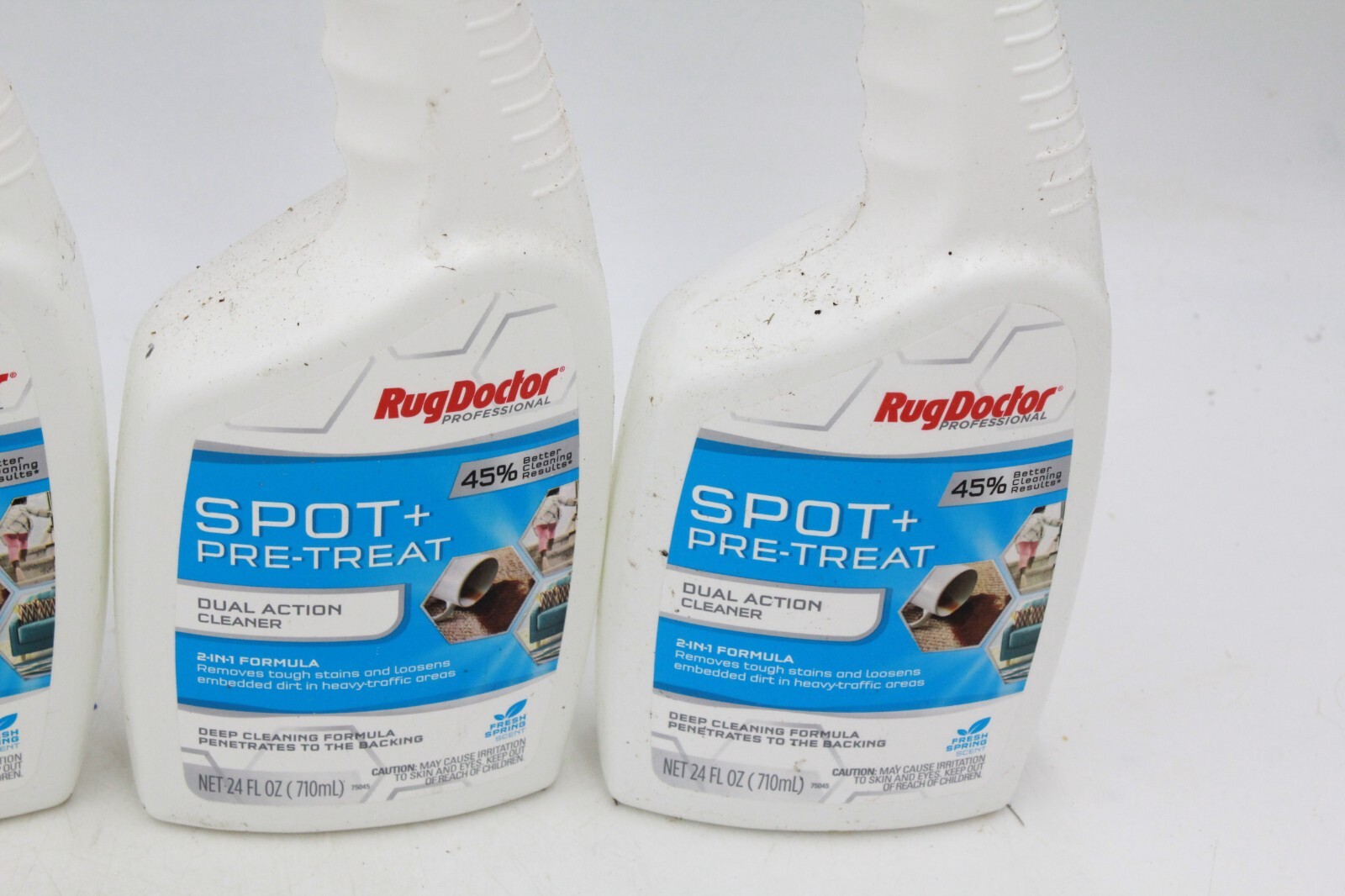 4 Pack Rug Doctor Fabric Upholstery Spot + Pretreat Cleaner Spray Remove Stains