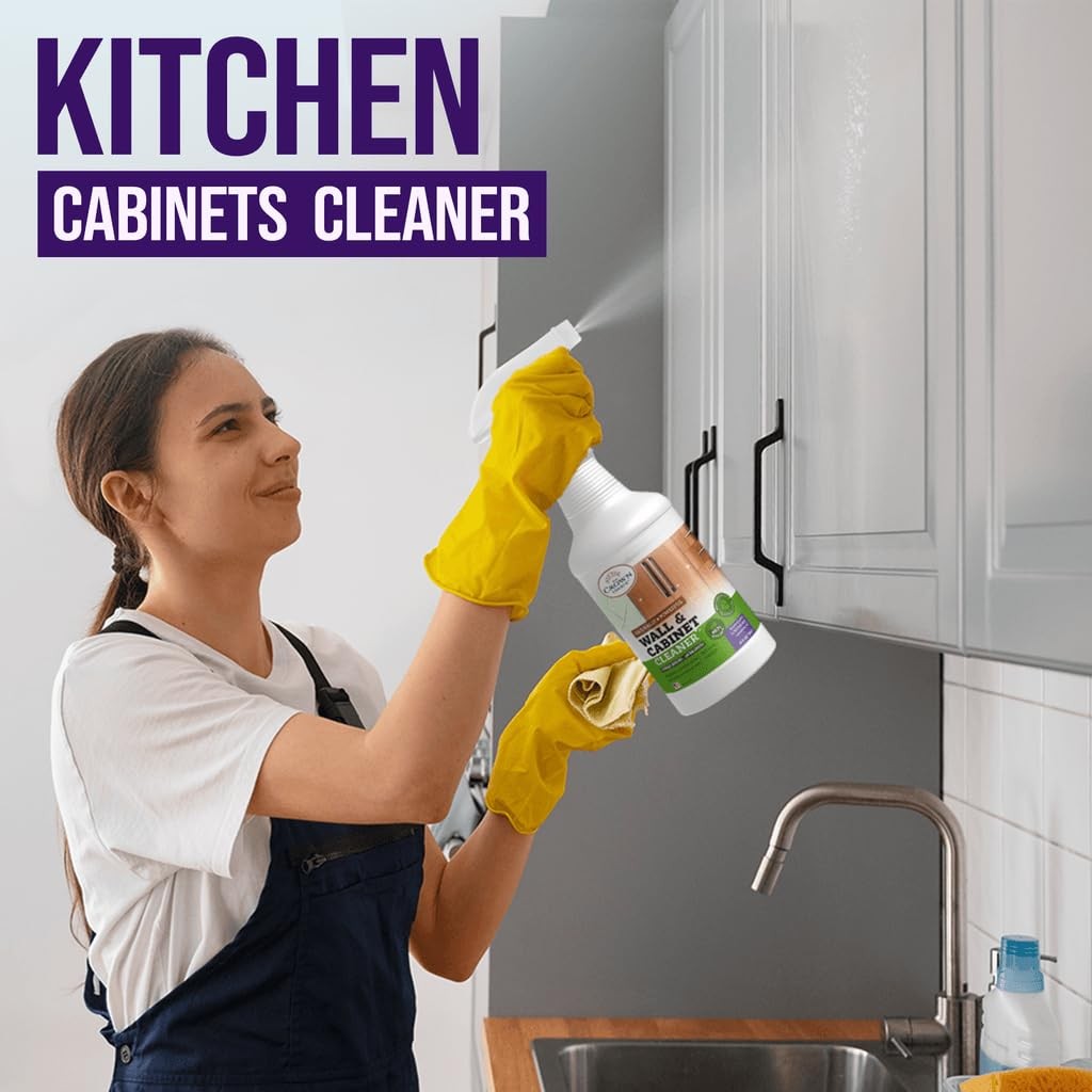 Multipurpose Lavender Wall Cleaner Spray – 24oz Stain Remover for Home Surfaces