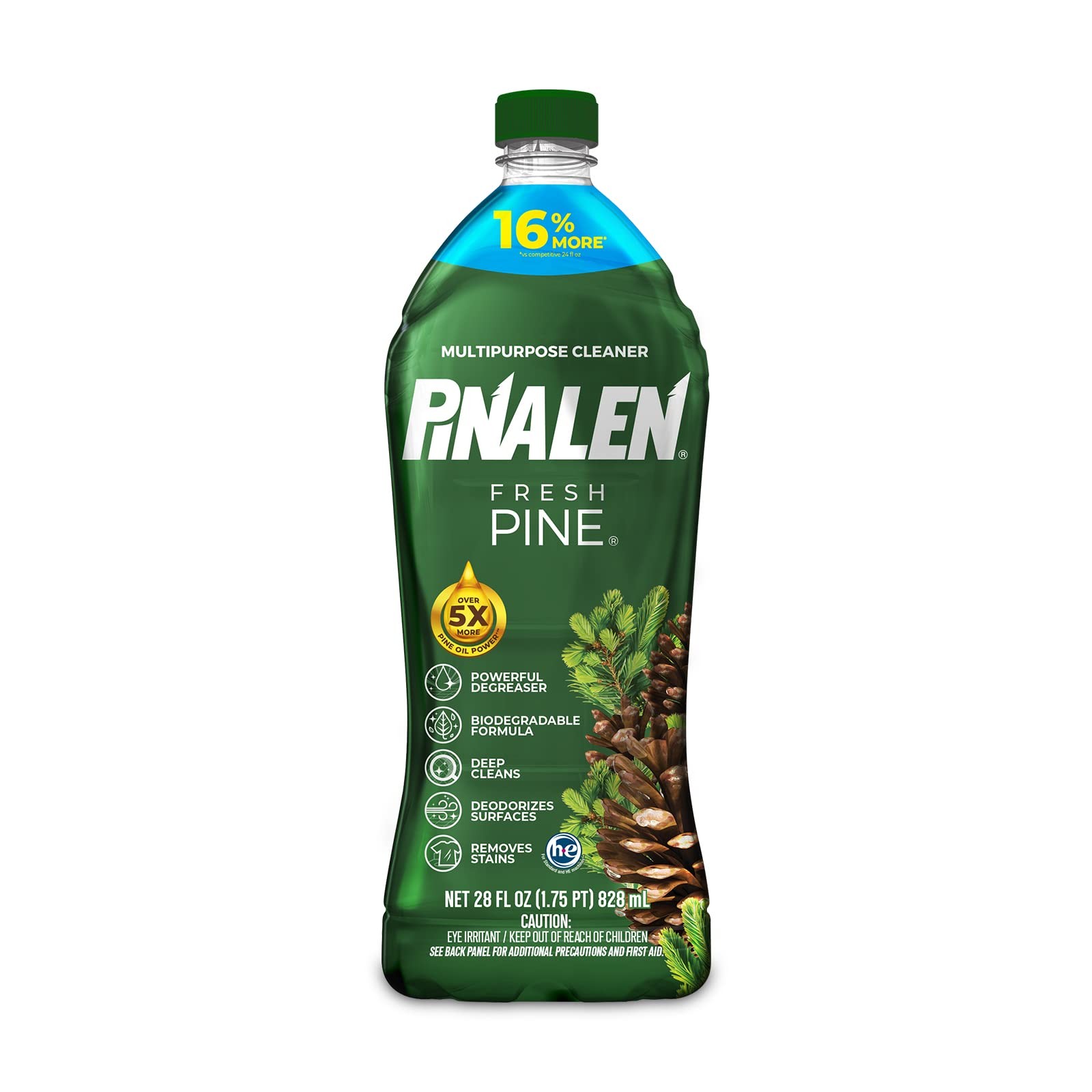 2 PACK of Pinalen Original Fresh Pine Multi Purpose Cleaner – 28 fl oz ea