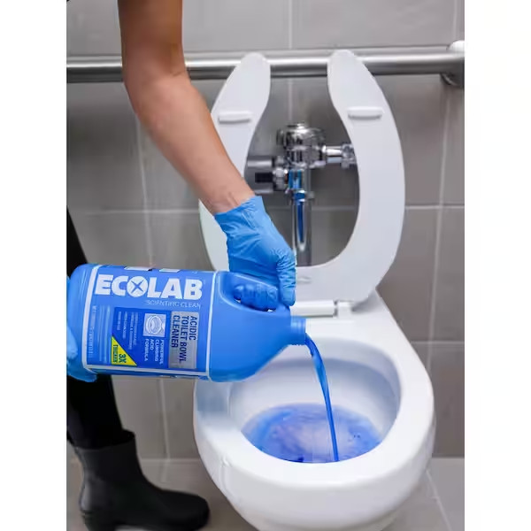 1 Gal. Acidic Toilet Bowl Cleaner and Limescale Remover for Bathroom Toilets and