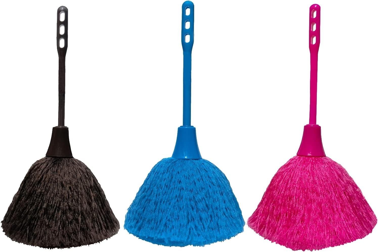 Versatile 3-Pack Microfiber Hand Grips for Gentle Dusting on Delicate Surfaces