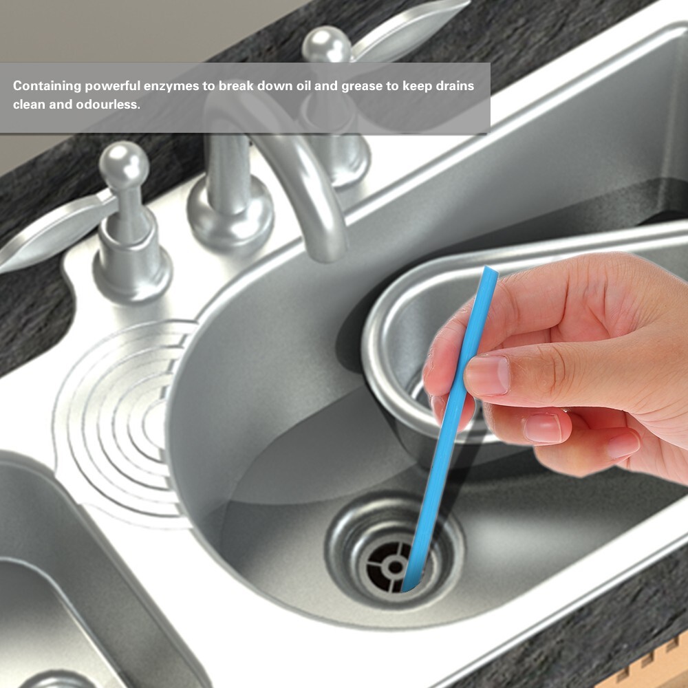 Sani Sticks As Seen on TV Drain Pipes Cleaner and Deodorizer Unscented US