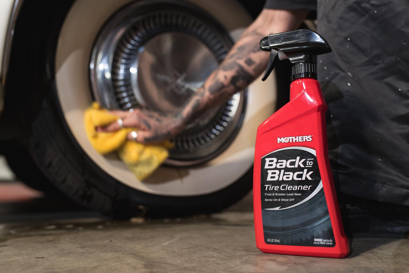 09324 Backtoblack Tire Cleaner 24 Fl. Oz.