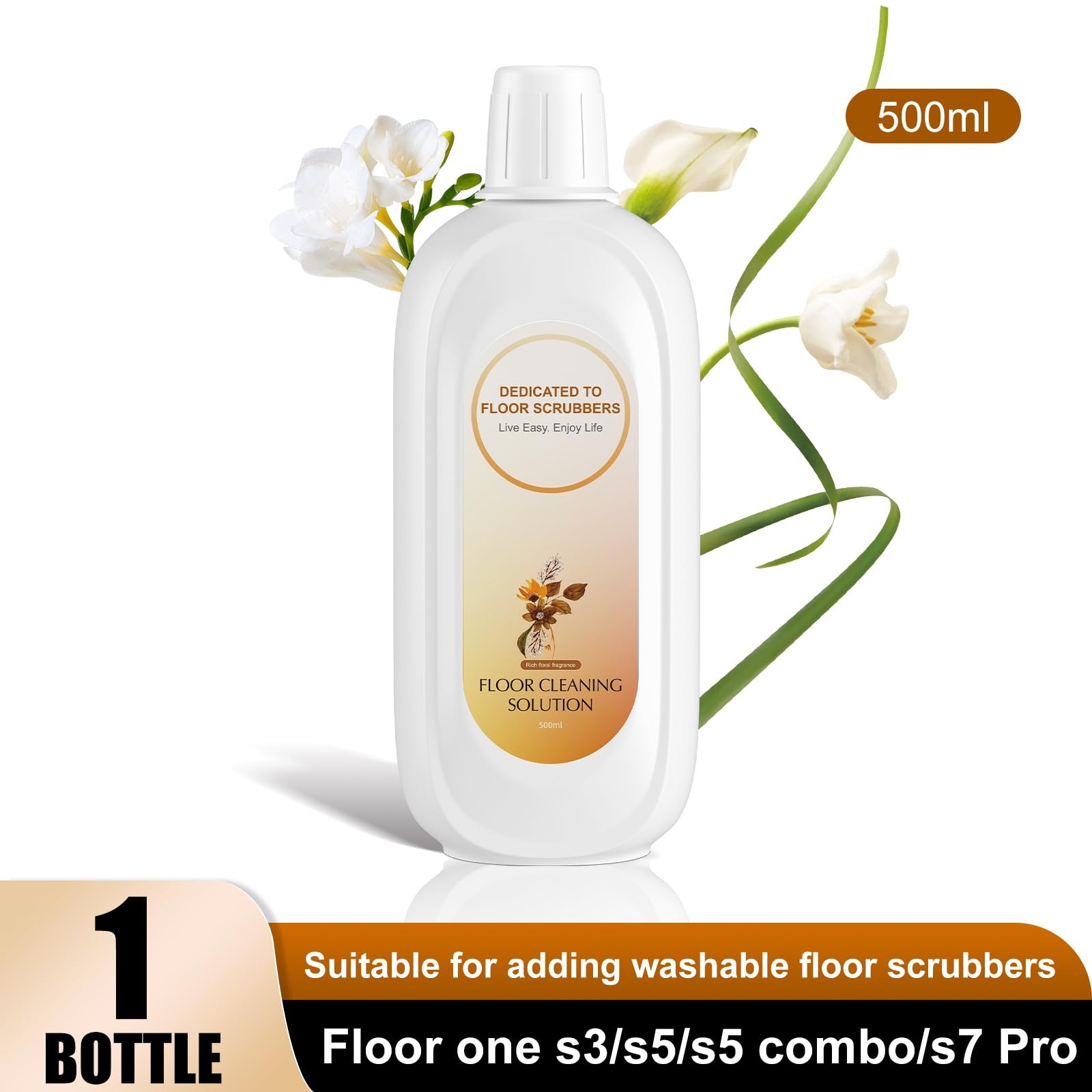 Floor Cleaning Solution Compatible With Tineco Deep Cleans For Multiple Hard Flo