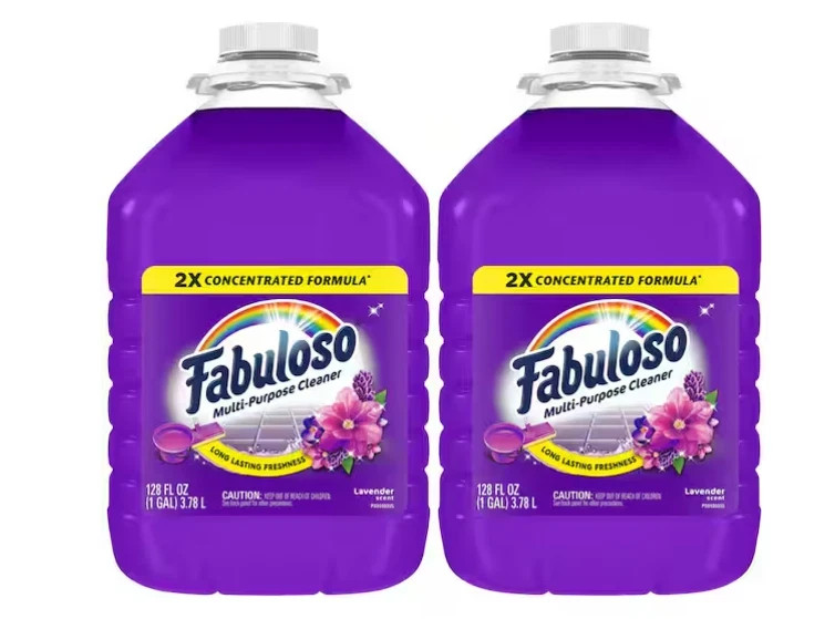 Fabuloso Lavender 2X Concentrated Multi-Purpose Cleaner, 128 oz (2-Pack)
