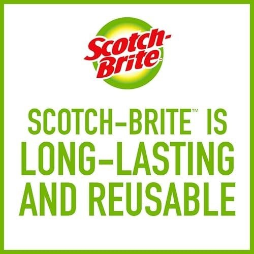 Scotch-Brite Dobie All Purpose Pads, 3Count (Pack of 4) Total 12 Pads