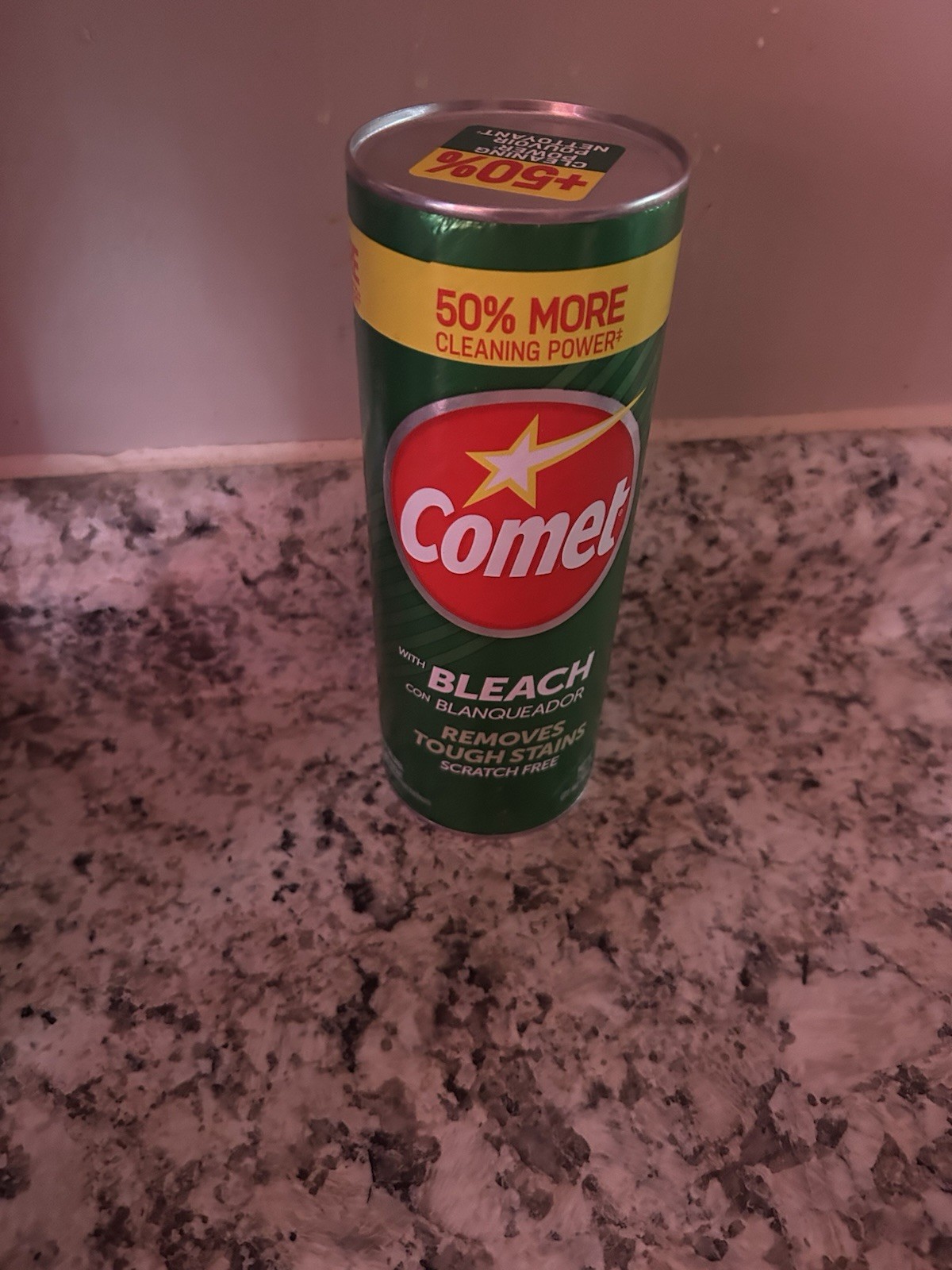 Comet With Bleach Cleanser Powder 21oz more Cleaning Powder Pack of 6