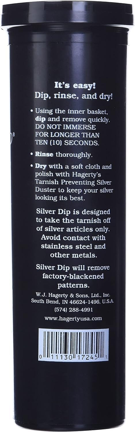 Hagerty Silver Dip Cleaning Agent 16.9 Fl Oz For Flatware And Holloware