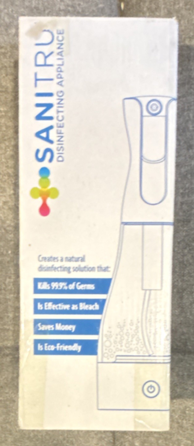 SaniTru Electrolyzed Cleaning Spray Maker USB Charging, Scent Free