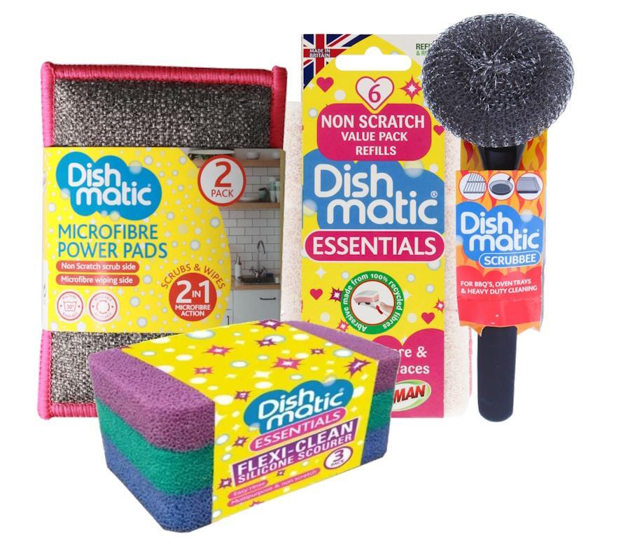 Dishmatic Range of Washing Up Sponges