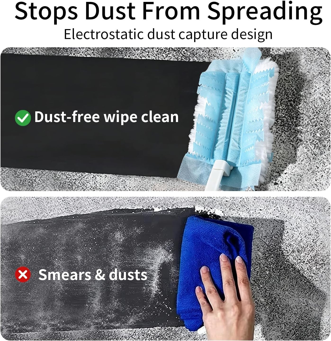 Versatile 20 Count Duster Refills – Perfect for Furniture, Blinds, and More