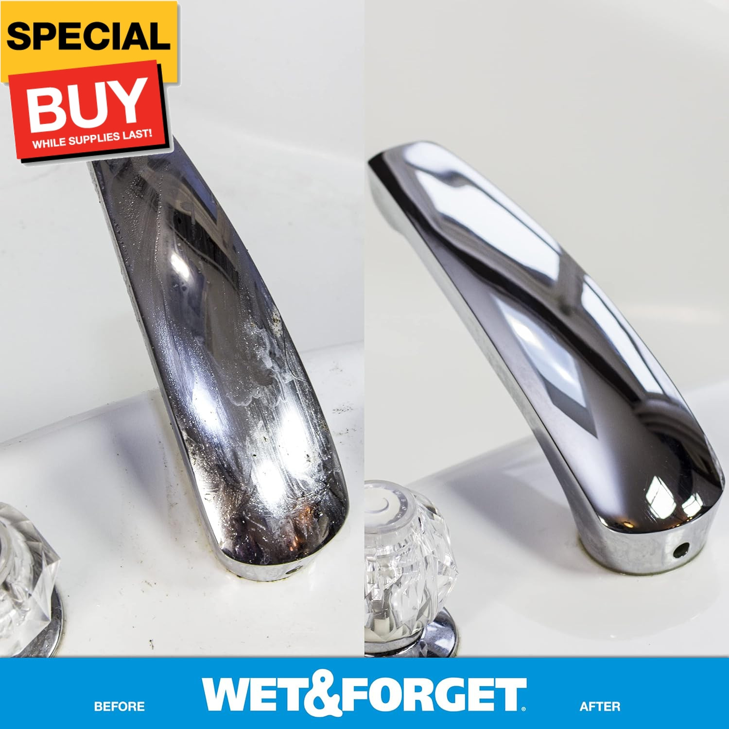 Shower Cleaner Spray Multi-Surface Weekly Application Requires No Scrubbing, Ble