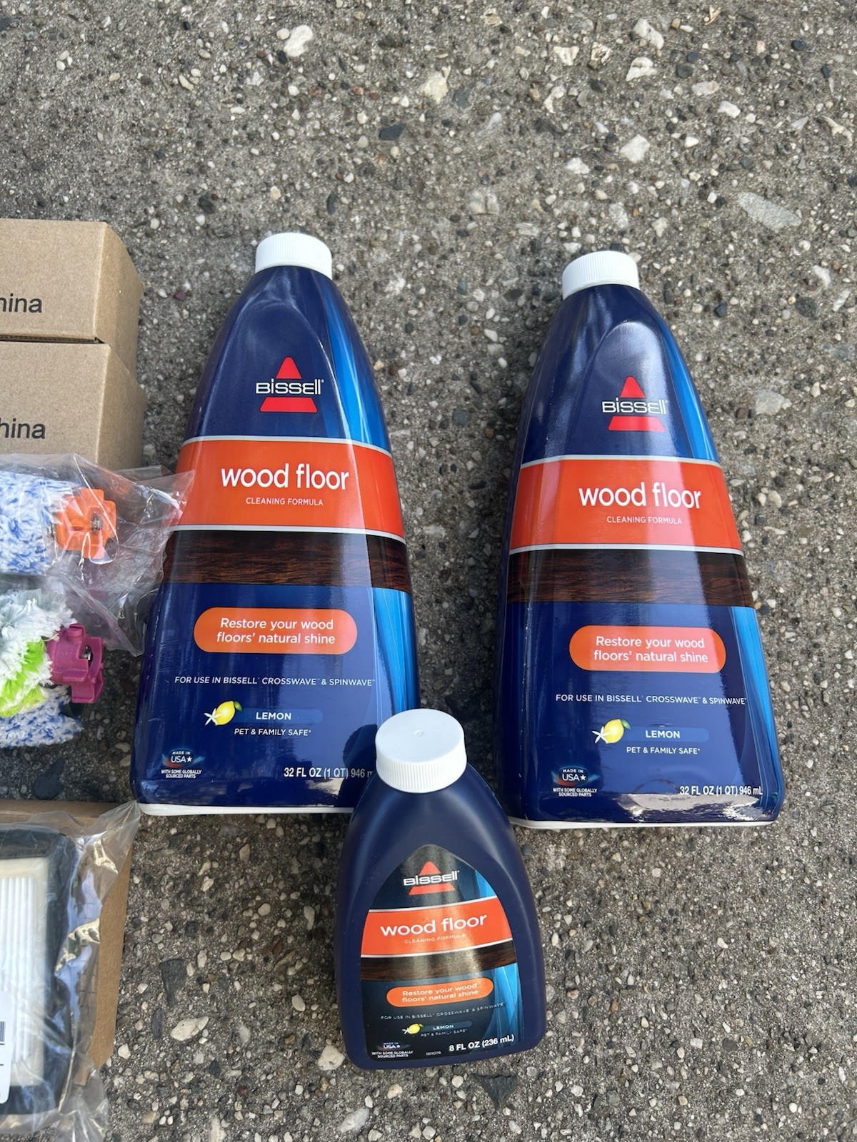 Huge Lot of Bissell Cleaning Supplies Rollers Cleaner Wood Floors All Brand New