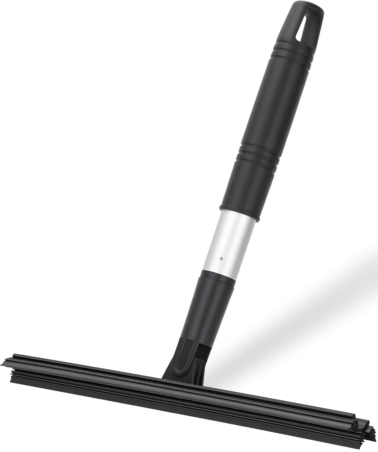 11.8” Triple-Blade Shower Squeegee – Streak-Free Wiper Design for Glass & Tile